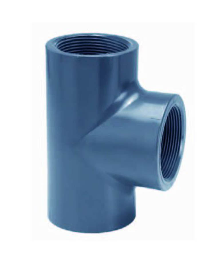 SiBO T-Stück 90° mit drei Innengewinden