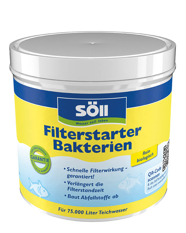 Bactéries de démarrage du filtre Söll