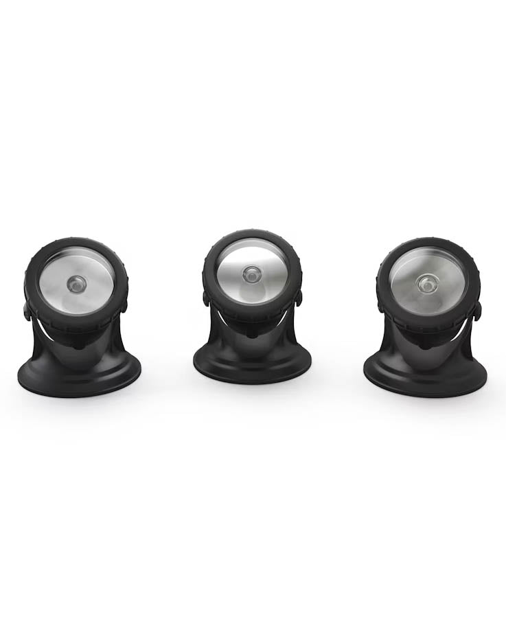 Pontec Teich- und Gartenbeleuchtung PondoStar LED warm Set 3