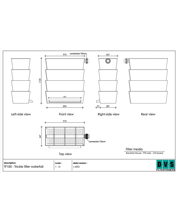 DVS Rieselfilter TF100