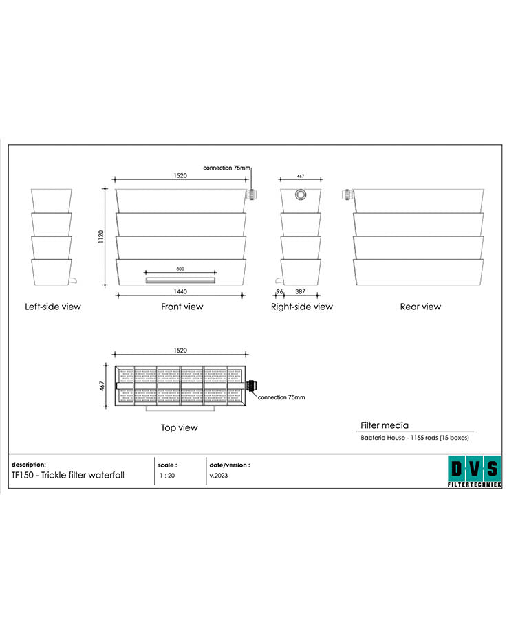 DVS Rieselfilter TF150