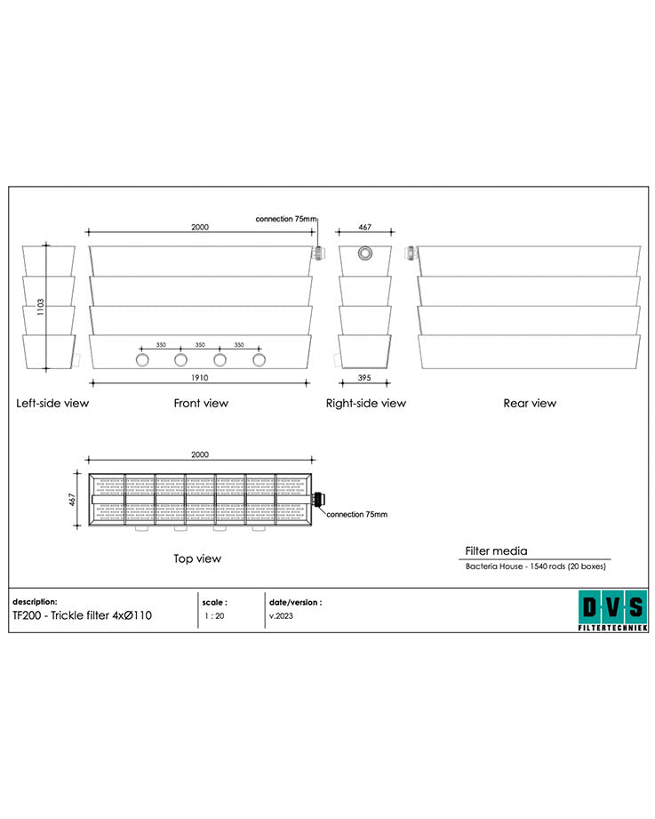 DVS Rieselfilter TF200