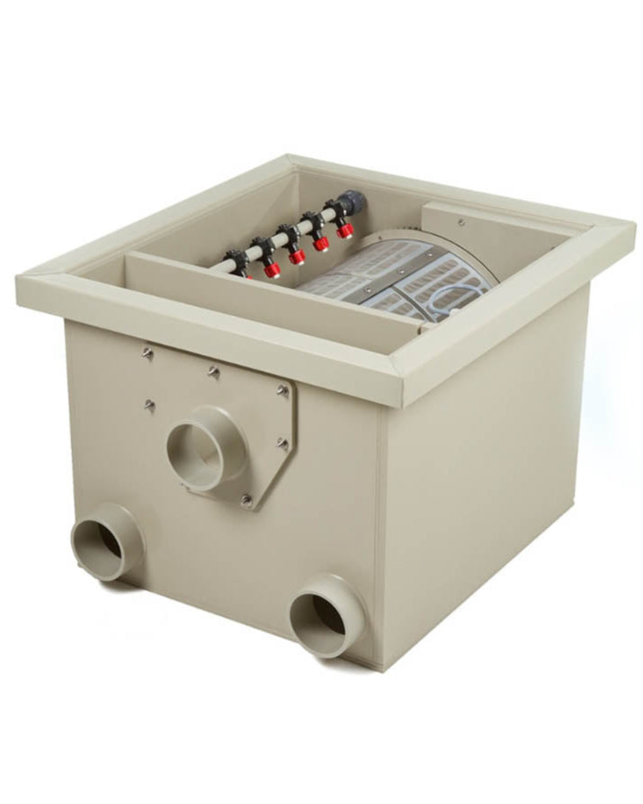 DVS Trommelfilter mit eingebauter Spülpumpe PP22-P