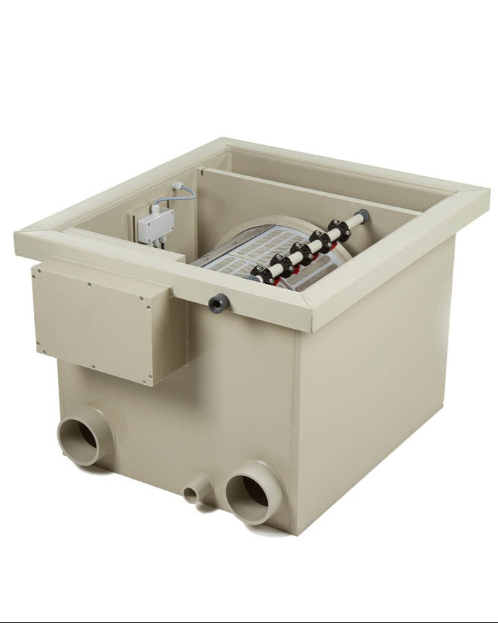 DVS Trommelfilter mit eingebauter Spülpumpe PP22-P