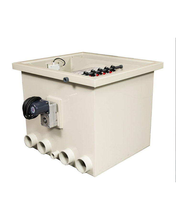 DVS Trommelfilter PP50-P mit eingebauter Spülpumpe