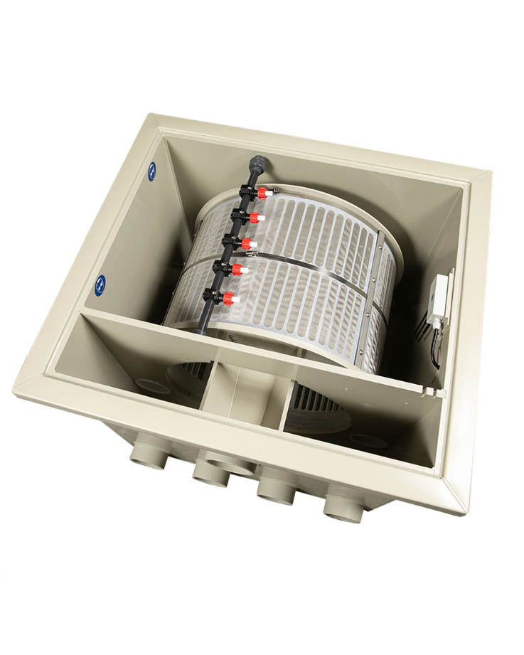 DVS Trommelfilter o. Spülpumpe PP50