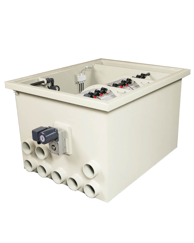 DVS Trommelfilter PP100N + integrierter Spülpumpe + DVS Steuerung - Ausstellungsstück