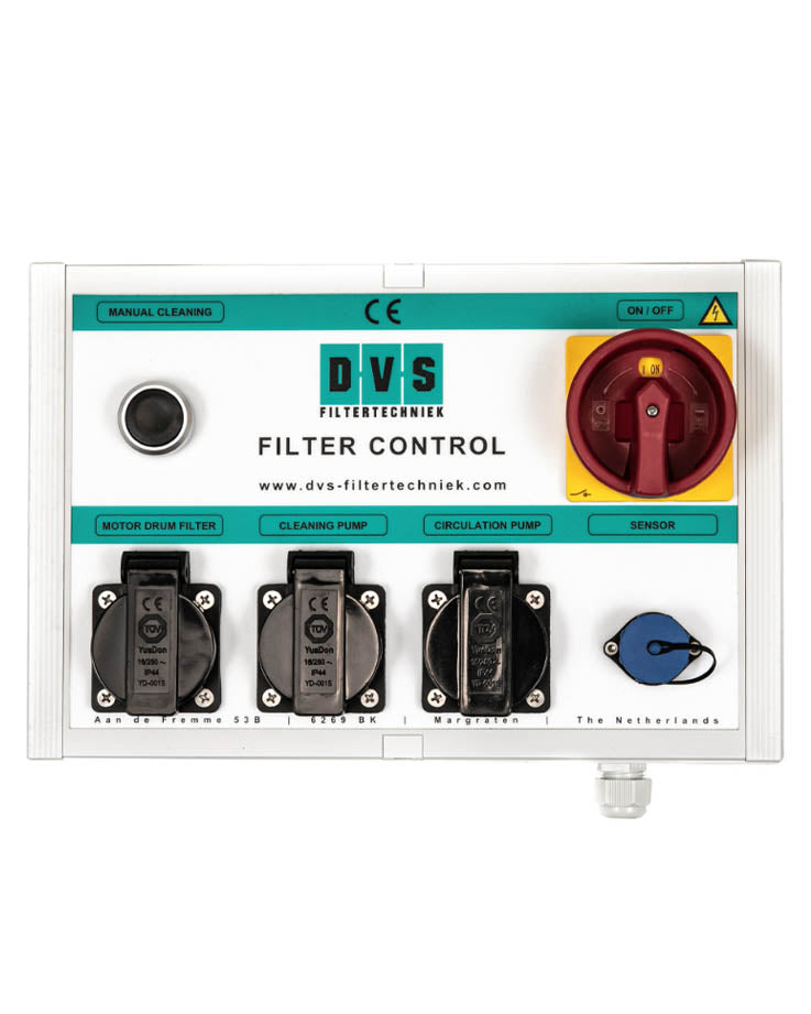 DVS Trommelfilter PP100N + integrierter Spülpumpe + DVS Steuerung - Ausstellungsstück