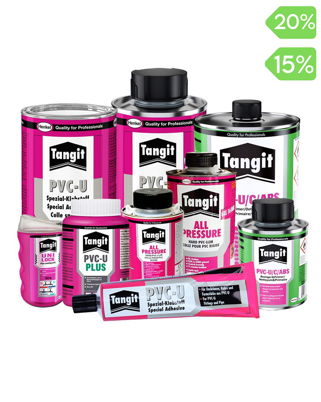 Tangit glue & cleaner