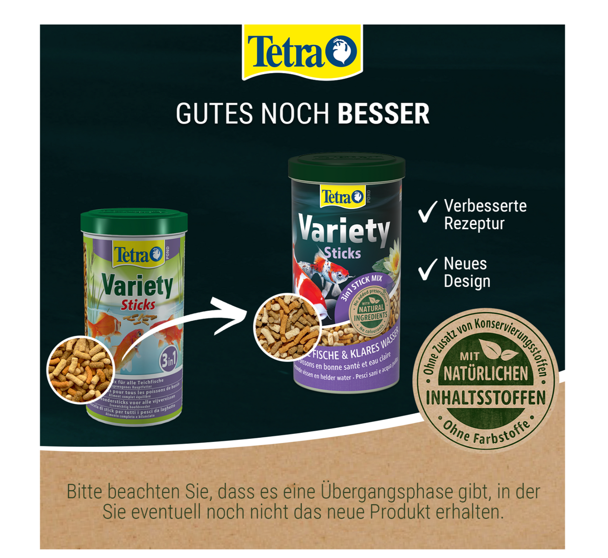 Tetra Pond Variety Sticks