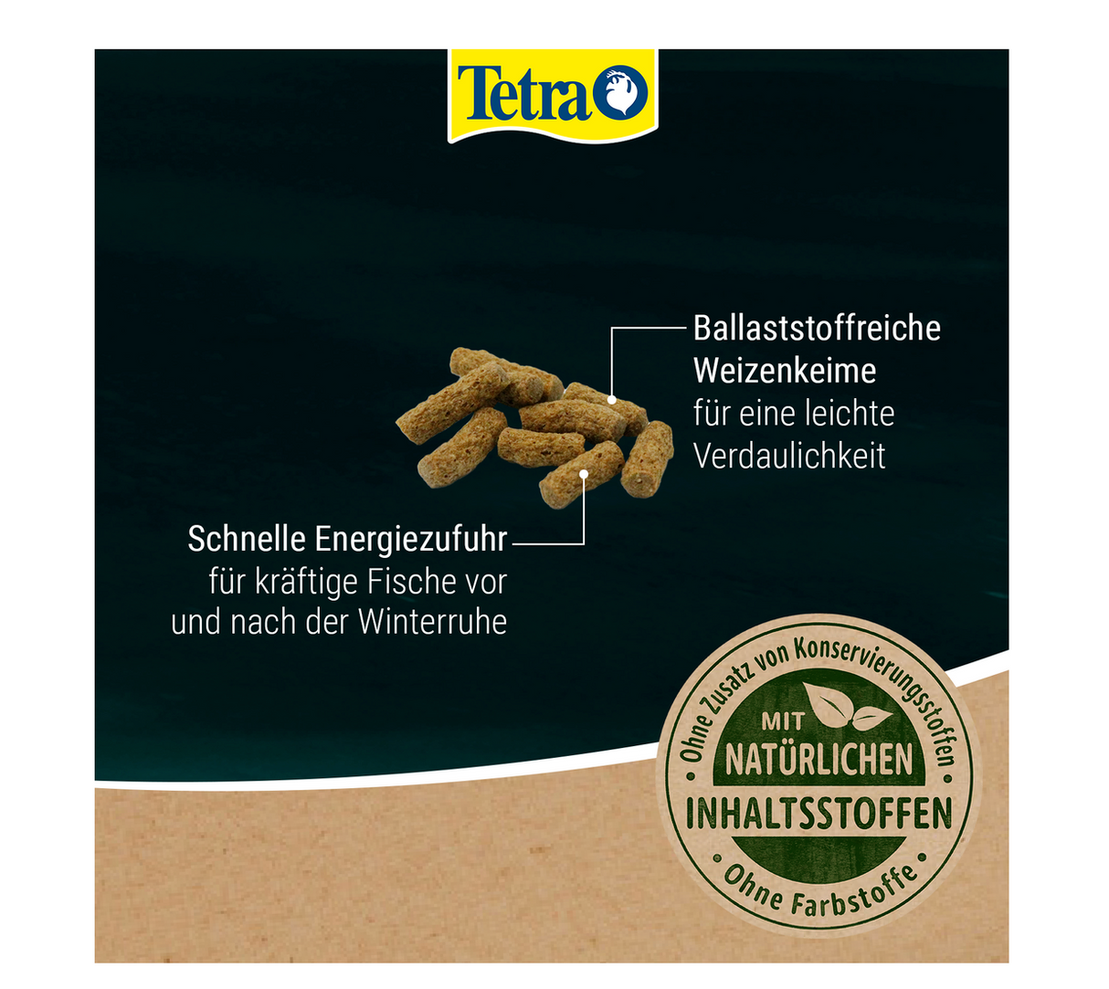 Tetra Pond Wheatgerm Sticks