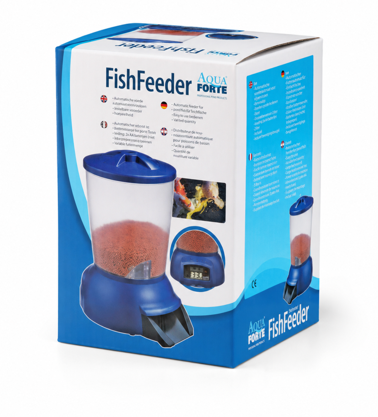 AquaForte Fish Feeder Futterautomat 5 Liter