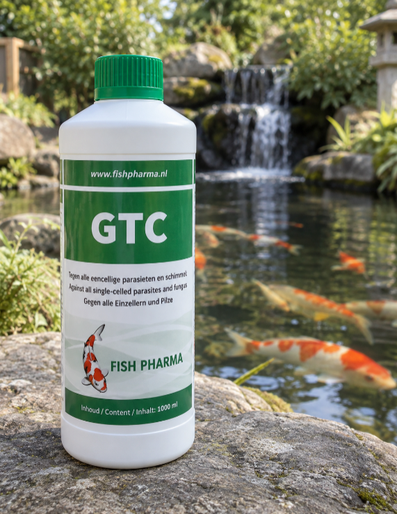 GTC 0,5 Liter – Koi Parasitenmittel für bis zu 10.000 Liter Koiteich