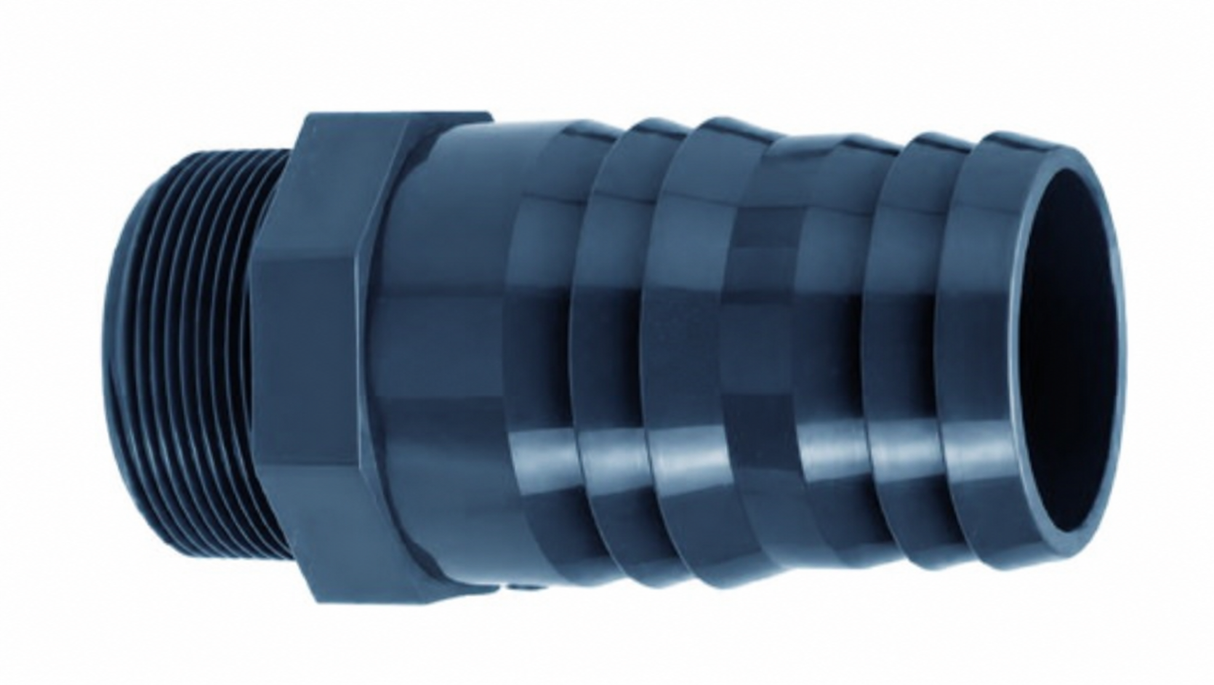 PVC Schlauchtülle Außengewinde