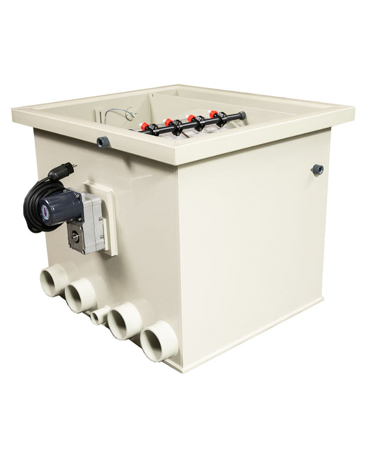 DVS Trommelfilter D50 für Koi und Gartenteiche mit automatischer Reinigung