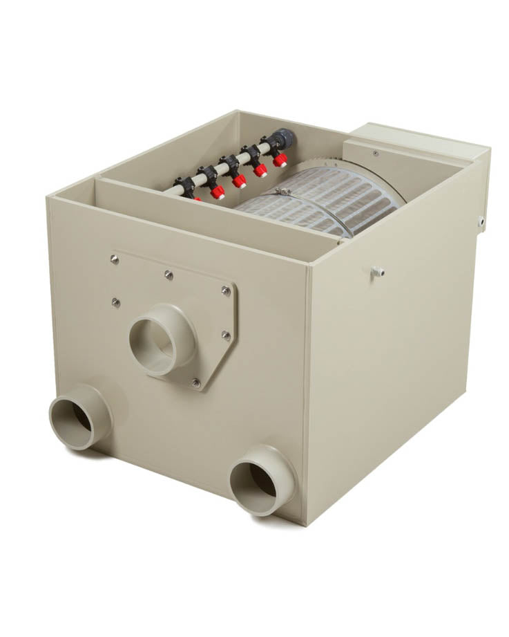 DVS Trommelfilter PP22 mit automatischer Sensorsteuerung