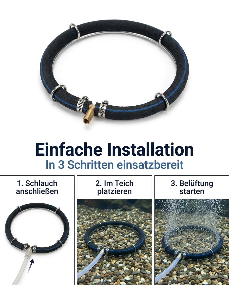 Edelstahl-Belüfterring – 1 Ring