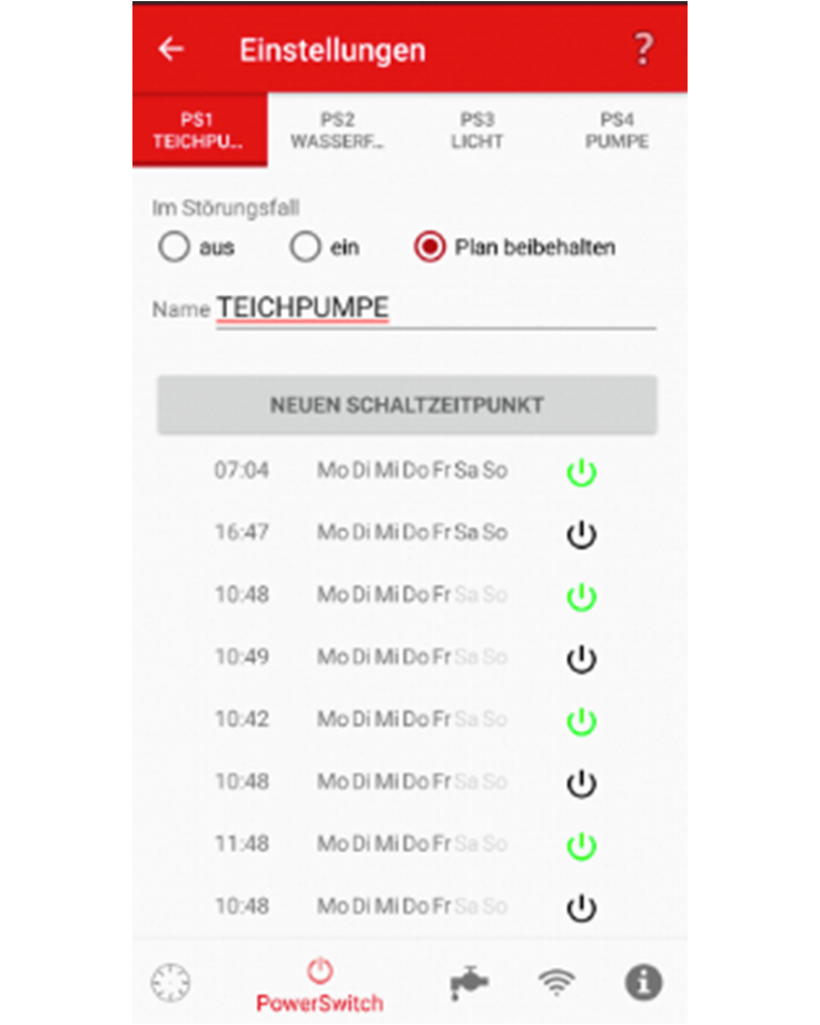 Power Switch (3 weitere Ausgänge)