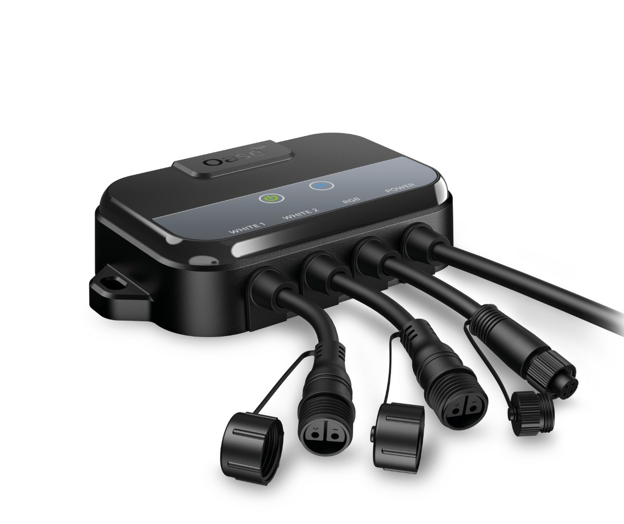 Controller für LED Teichbeleuchtung mit mehreren Anschlüssen für Teichstrahler Set