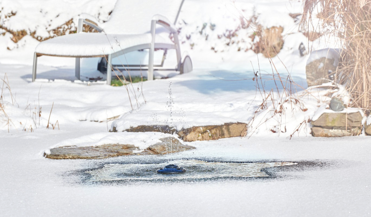 Teich Eisfreihalter Oase IceFree für Winterbetrieb