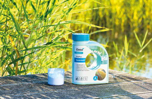 Oase AquaActiv OxyPlus 500 ml Sauerstoff-Soforthilfe für klares und gesundes Teichwasser