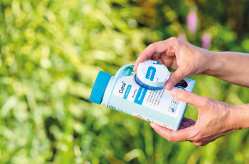 Anwendung von Oase AquaActiv OxyPlus 500 ml – Dosierung der Sauerstoff-Soforthilfe im Gartenteich