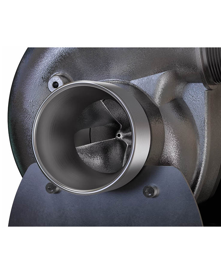 Detailansicht der Ansaugöffnung der Oase AquaMax Eco Titanium Schwerkraftfilterpumpe