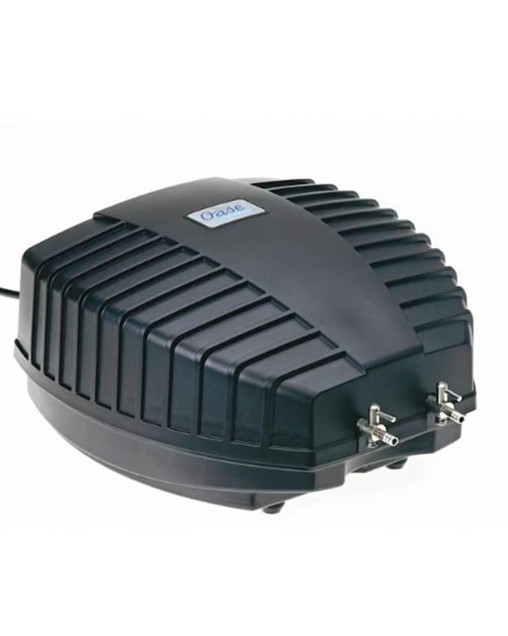 Oase AquaOxy 5000 Luftpumpe zur Teichbelüftung mit Doppel-Luftausgang für Koiteiche und Gartenteiche