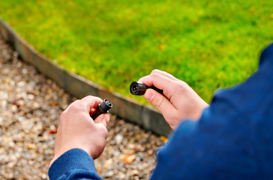 Oase LunAqua Connect Dreifach-Verteiler weiĂ fĂŒr Garten- und Teichbeleuchtung IP67