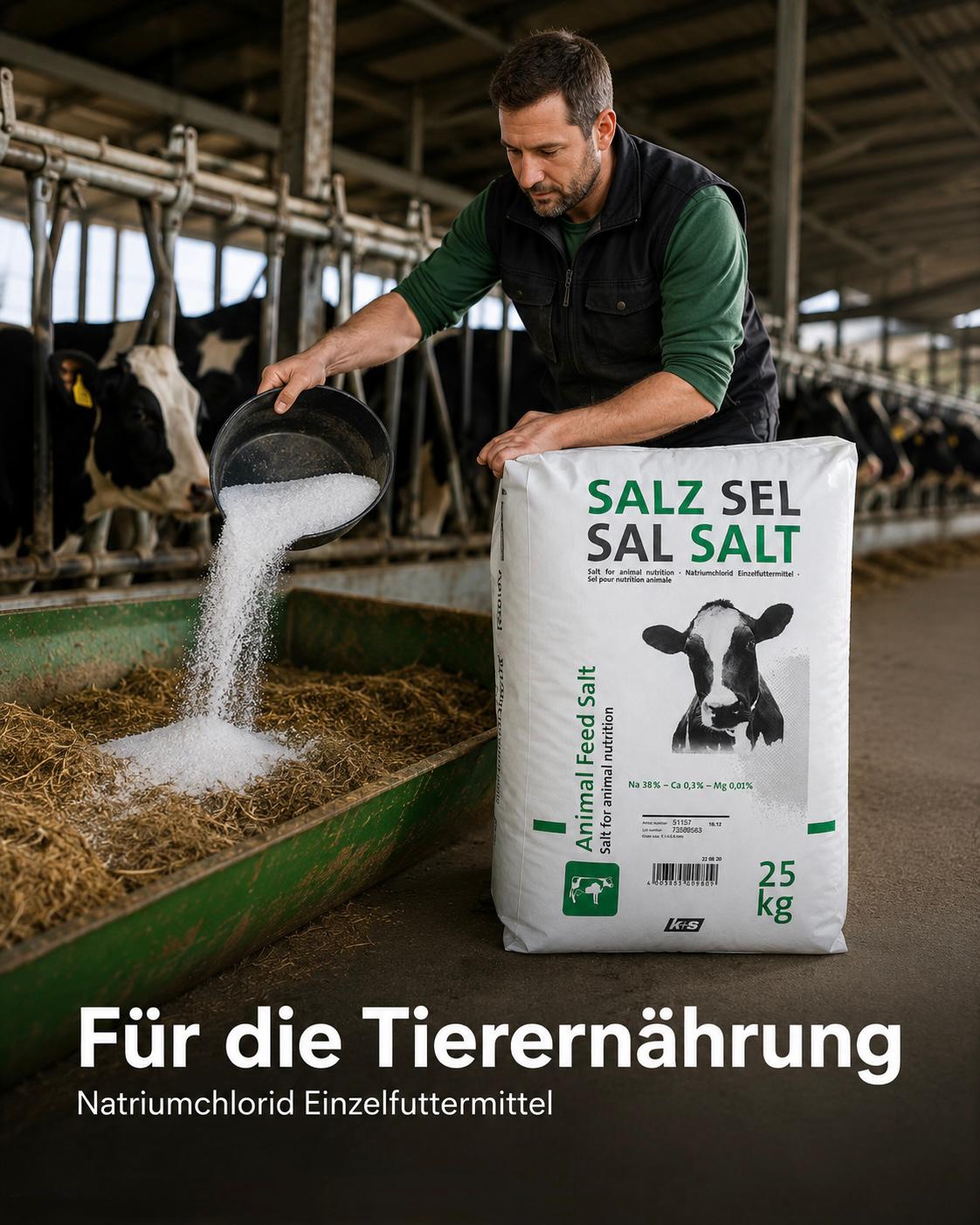 Stein-/Vieh Salz Natur