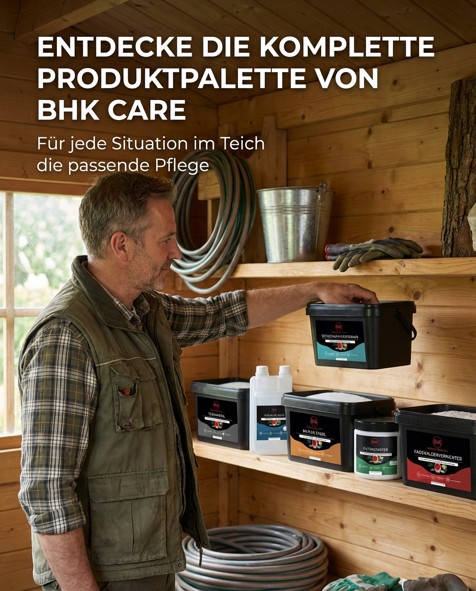 BHK Filterstarter – biologischer Filterstart für klares Teichwasser