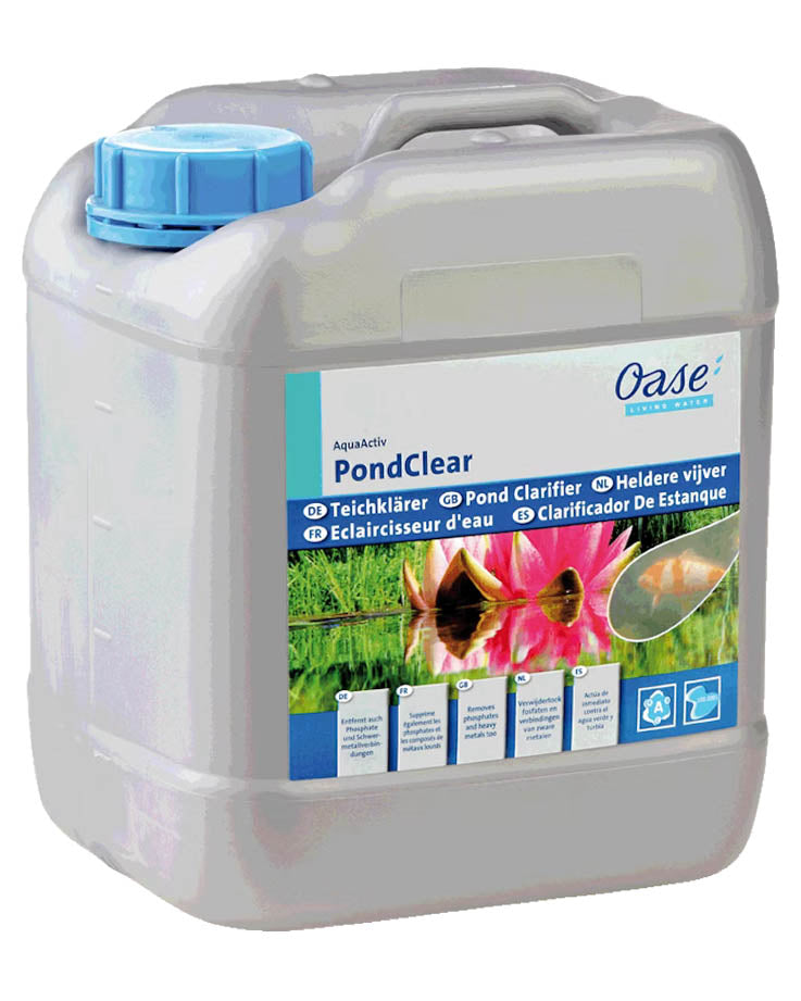 Oase AquaActiv PondClear 5 L Teichklärer für klares Wasser im Koi Teich