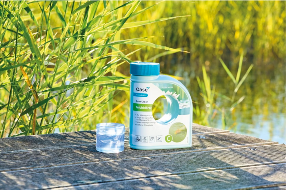 Oase AquaActiv PondClear Teichklärer am Gartenteich für klares Wasser