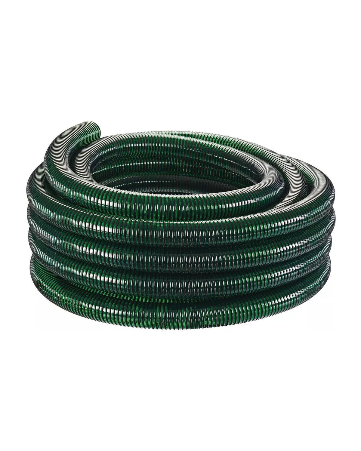 OASE Spiralschlauch grün mit schwarzer Spirale, 2″ als 20-m-Rolle