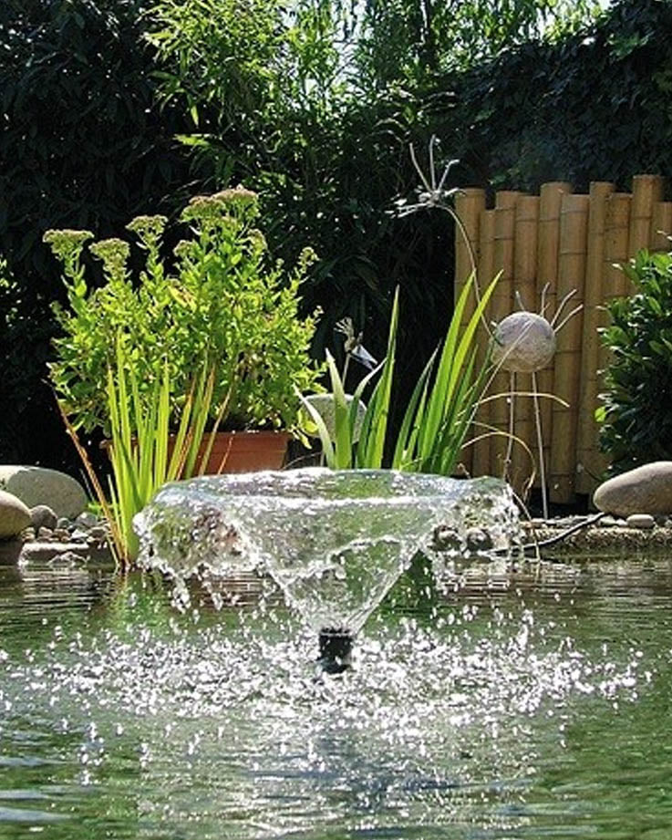 Pontec PonDuett Unterwasserfilter mit Wasserspiel im Gartenteich