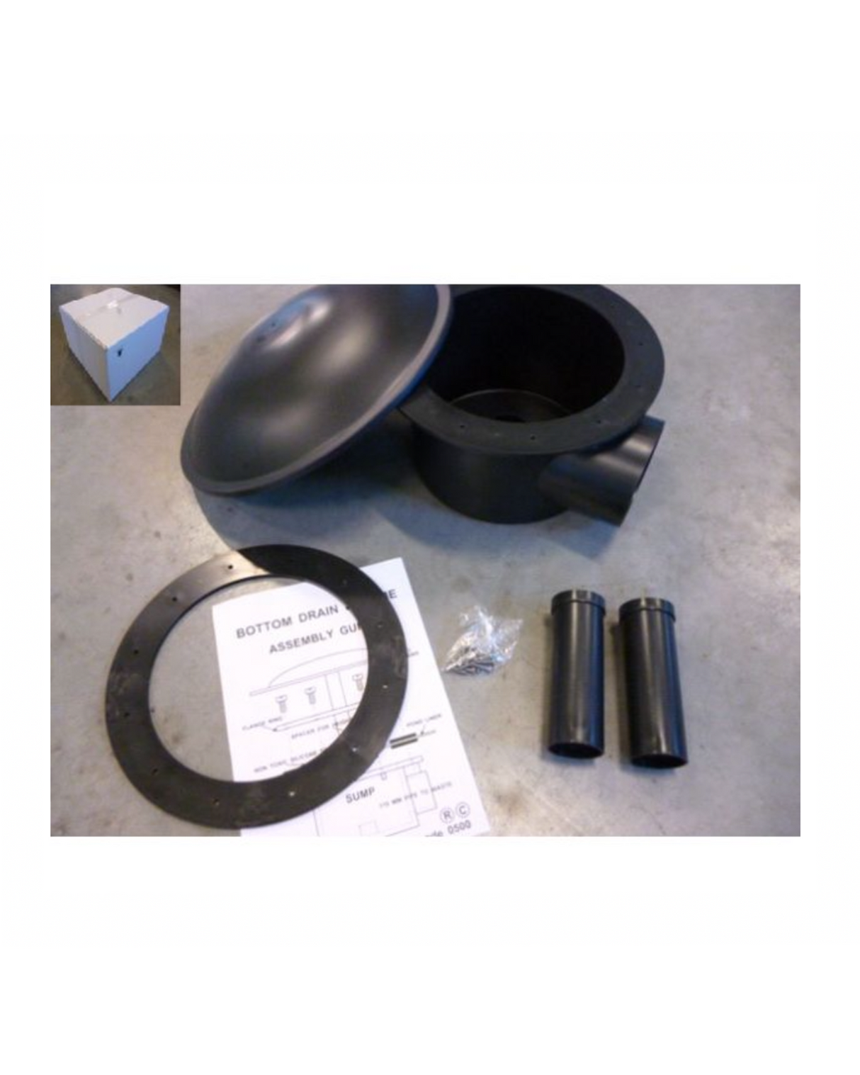 AquaForte Bodenablauf mit Kammer