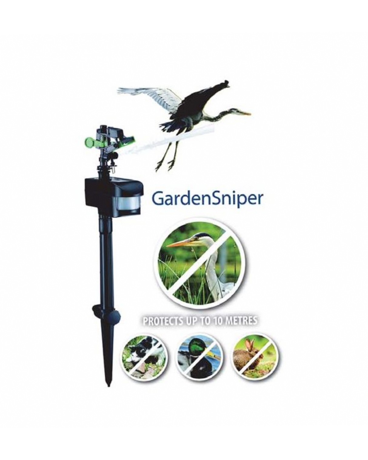 AquaForte Gardensniper Reiherschreck