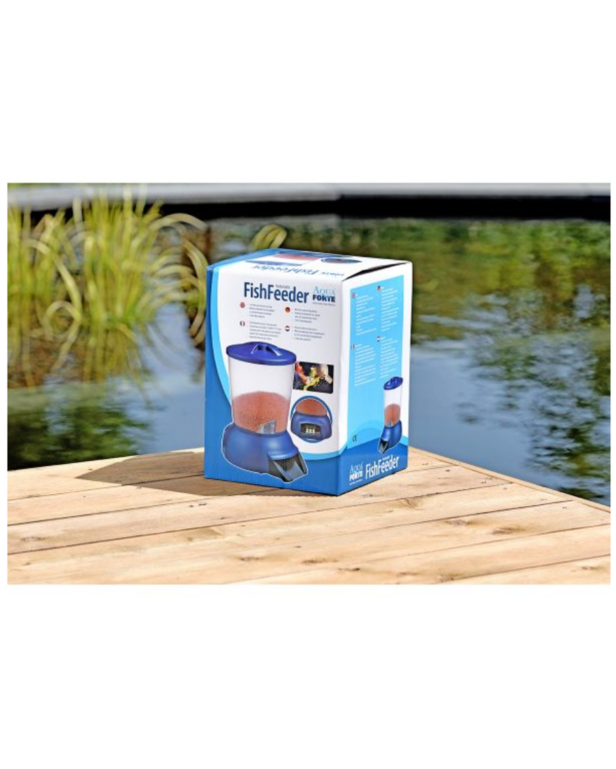 AquaForte Fish Feeder automatic feeder 5 liters