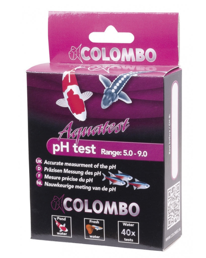 Colombo PH Test Wassertest zur Bestimmung des pH-Werts im Teichwasser