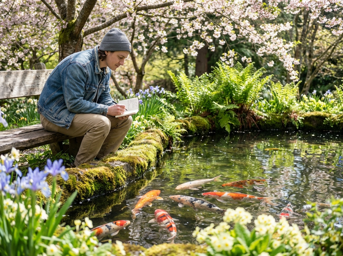 Frühjahrsplanung für das gesamte Koi-Jahr und was man beachten sollte 🐟📅