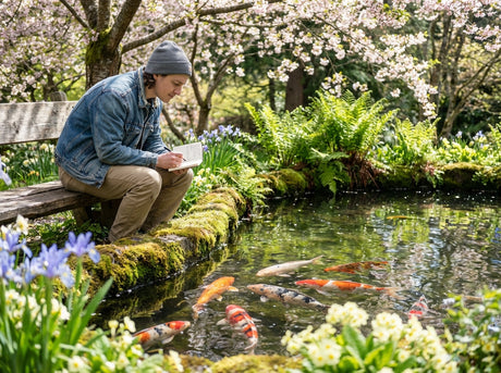 Frühjahrsplanung für das gesamte Koi-Jahr und was man beachten sollte 🐟📅