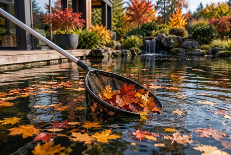 Herbstpflege am Koiteich – hier findest du alle Tipps & Tricks