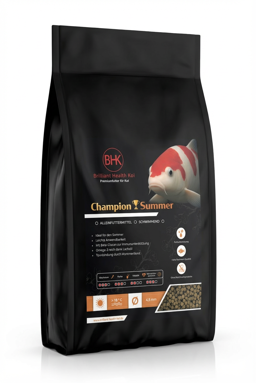 BHK Champion Summer swimming – schwimmendes Sommerfutter für Koi