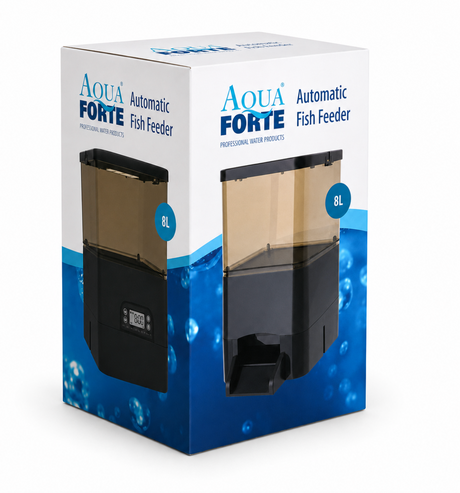 AquaForte Fish Feeder Futterautomat 8 LiterVerackung