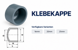 PVC Klebekappe PN16