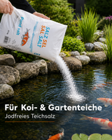 Teichsalz für Koi- & Gartenteiche
