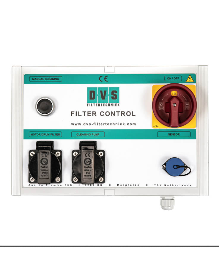 DVS ECO 22 Trommelfilter mit Steuerung und Spülpumpe