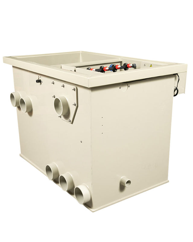 DVS Entry C25 Combi Trommelfilter mit integrierter Biokammer für Teichfilterung