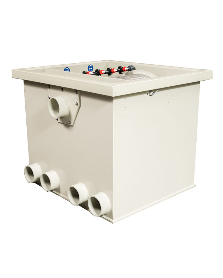 DVS Trommelfilter D50 für Koi und Gartenteiche mit automatischer Reinigung