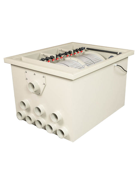 DVS Trommelfilter PP100N Trommelfilter für Koi Teiche mit automatischer Spülung